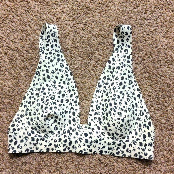 Free People Other - Free People Erin Leopard Scuba Bralette